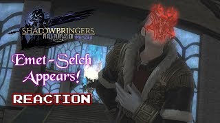 SPOILERS EmetSelch Appears  Krimson KB Reacts  FFXIV Shadowbringers [upl. by Guadalupe300]