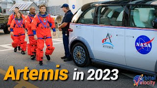 Artemis Program Progress in 2023  Will the Moon Landing Get Delayed [upl. by Boyes943]