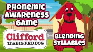 🐾Clifford the Big Red Dog🐾  Brain Break  Phonemic Awareness  Blending Syllables  GoNoodle [upl. by Dorahs492]