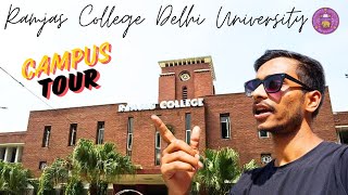 Ramjas College Delhi University Campus Tour [upl. by Emelia192]