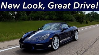 2024 Porsche 718 Boxster Style Edition Review Fast Fashion [upl. by Airdnat]