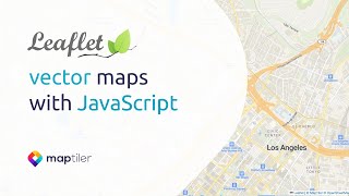 Vector maps in Leaflet JS  Leaflet Tutorial 8  2023 tutorial step by step [upl. by Anotyal]