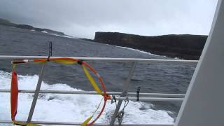 FAROE ISLANDS  Trip to Mykines with quotJosupquot boat  part2 [upl. by Noma673]