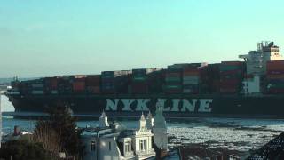 NYK Orpheus visits Hamburg [upl. by Naivat895]