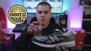 THE ORIGINAL DAD SHOES  New Balance 990 V4 Review  in hand and on foot  ORIGINAL DAD SHOE [upl. by Madriene637]