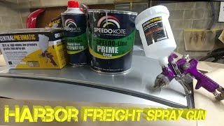 Harbor freight spray gun [upl. by Ilenna]