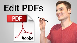 How to edit a PDF in Adobe Acrobat  by APTeck Tutorials [upl. by Steffen]