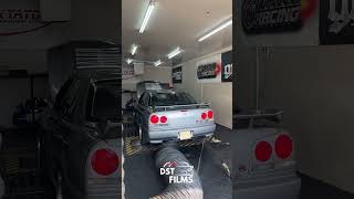 4 door Nissan Skyline R34 GTT 😮‍💨🔥dstfilms DSTFILMS [upl. by Arikat]