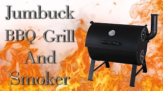 BUNNINGS 49 JUMBUCK BBQ GRILL AND SMOKER REVIEW [upl. by Nyvets324]