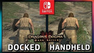 Dragons Dogma Dark Arisen  Docked amp Handheld  Frame Rate TEST Switch [upl. by Nagiem]