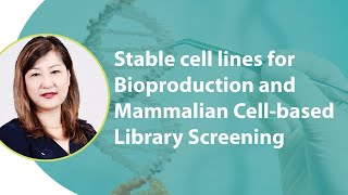 Stable cell lines for Bioproduction and Mammalian Cellbased Library Screening [upl. by Euqinmod453]