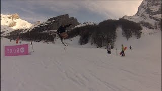 ski gourette 2012 avec nicolas et julien gopro [upl. by Meekyh]