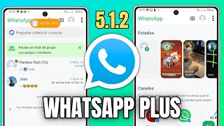 NUEVO WHATSAPP PLUS YESIIMODS FUNCIONA✅  ESTADOS Y COLORES EN NOTIFICACIONES SOLUCIONADO 📲 [upl. by Aelaza]