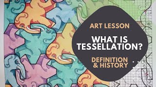 Tessellation Art  What is tessellation art  History and Origin [upl. by Eniffit24]