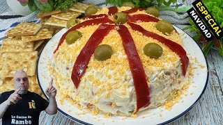 ENSALADILLA para NAVIDAD el mejor Entrante🤩 Especial Navidad🎄😋 Fácil y Rápido [upl. by Hgierb]