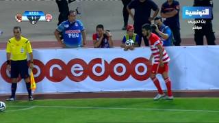 ca vs ahly 2015 but nader ghandri 908 النادي الإفريقي ضد الأهلي المصري [upl. by Siana]