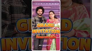 విజయవాడ ప్రజలందరికీ ఇదే మా ఆహ్వానం vijayawada invitation MissammaHandlooms [upl. by Aleak575]