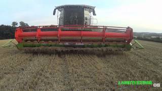 GoPro Claas Lexion 760TT bei der Weizenernte 2015 [upl. by Leda]