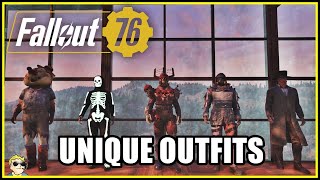 5 Rare amp Unique Outfit Locations  Fallout 76 [upl. by Lavona792]