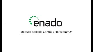 InfoComm 2024 Enado Presents Enado Modular Scalable Control Including RS232 IR and More [upl. by Enwahs]