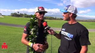 2013 IRONMAN 703 Hawaii Craig Alexander Post Race Interview [upl. by Emersen]