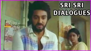 Sri Sri Dialogues In Akali Rajyam Telugu Movie  Kamal Hassan  Sridevi [upl. by Savell]