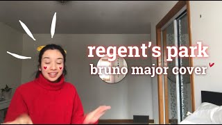 regents park  bruno major ukulele cover [upl. by Kowatch]