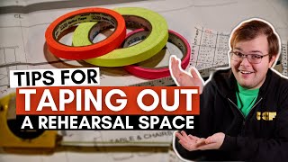 How Do Stage Managers Tape Out a Rehearsal Room The Almost Complete Guide to Stage Management 9 [upl. by Kimberly912]