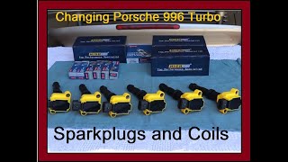 Porsche 996 Turbo Coils and Plugs Replacement [upl. by Rennob269]