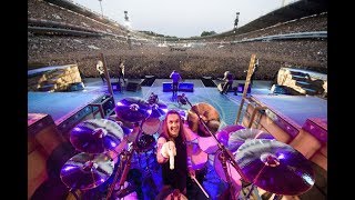 Flashback Interview Nico McBrain during Iron Maidens Give Me Ed Til Im Dead tour [upl. by Arinay]