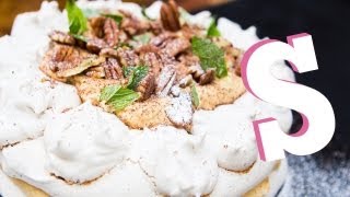 Cappuccino Pavlova Recipe  SORTED [upl. by Dinny]