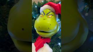 The Grinch Animated Christmas Wreath 2024 Hallmark Talking Animatronic [upl. by Adian841]