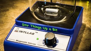 magnetic stirrer test review and demonstration INTLLAB 3000 rpm MS500 [upl. by Myrtice574]