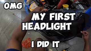 MY First successful headlight tint [upl. by Llyrat267]