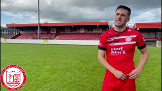 Match Reaction  Gary Donnelly on Ballyclare Comrades 10 Newry City [upl. by Carvey800]