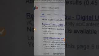 YCMOU MAY JUNE 2018 RESULT is OUT watch this video to check your result admission process 2018 2019 [upl. by Nickola852]