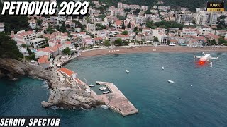 Petrovac 2023  dron snimak letovanje Crna Gora 2023 Montenegro petrovac 2023 [upl. by Anilef]