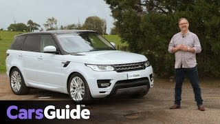 Land Rover Range Rover Sport SE TDV6 2017 review  road test video [upl. by Pengelly]