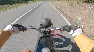 MOTOVLOG DE ZUNDAPP 50cc JÁ FAZ LUME [upl. by Adian]