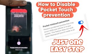 Disable Pocket mistouch prevention with these easy steps  Realme and Oppo Phones [upl. by Gualtiero]