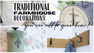 Old Farmhouse Style Decor  Traditional Farmhouse Style  Antique Home Decor  Authentic Farmhouse [upl. by Manard]