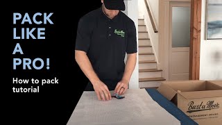 How to pack a kitchen and house Professional home packing service by Bust a Move Moving [upl. by Wynnie]