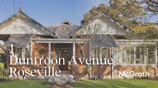 1 Duntroon Avenue Roseville [upl. by Kristoforo]