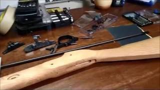 Removing A Dent From A Gun Stock [upl. by Chadd]