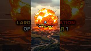 The Battle of Messines WWI’s Biggest Explosion shorts shortsvideo [upl. by Skees]