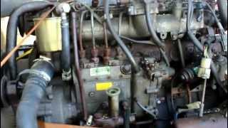 TOYOTA LAND CRUISER 3B DIESEL ENGINE TESTRUN [upl. by Fidelity]