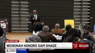 Wenonah honors Sam Shade [upl. by Iror]