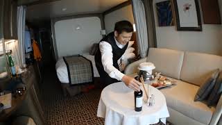 Room Service on the Seabourn Pursuit in Antarctica [upl. by Moynahan]