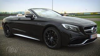 Luxus trifft Leistung  MercedesBenz S63 AMG Cabriolet  der Test [upl. by Tullusus]