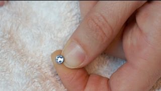 Dermal Piercing Magnetic Gem Jewellery [upl. by Dorey]